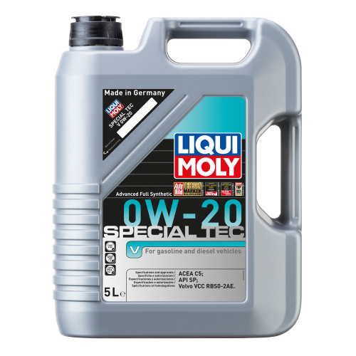 20632 LiquiMoly НС-синт. мот.масло Special Tec V 0W-20 SN C5 (5л) - 5 л