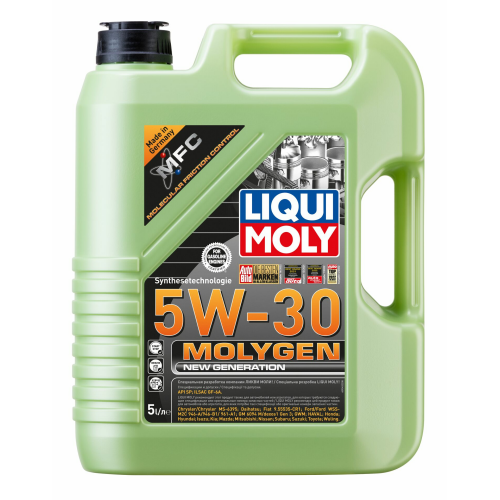 9043 LiquiMoly НС-синт. мот.масло Molygen New Generation 5W-30 SP GF-6A (5л) - 5 л