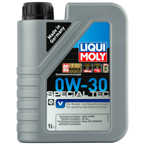 2852 LiquiMoly НС-синт. мот.масло Special Tec V 0W-30 CF/SL A5/B5 GF-3 (1л) - 1 л