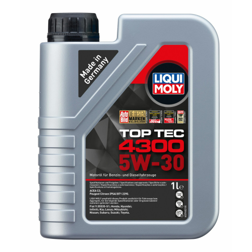 2323 LiquiMoly НС-синт. мот.масло Top Tec 4300 5W-30 C2 (1л) - 1 л