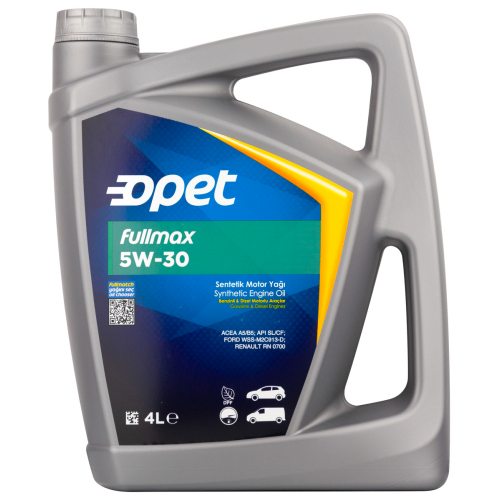 601214875 OPET Синт-ое мот.масло Fullmax 5W-30 (4л) - 4 л