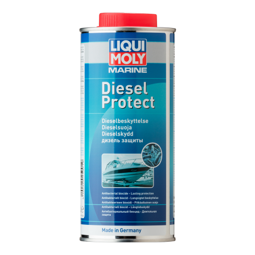 25001 LiquiMoly Присадка д/защиты диз.топл.сист.водн.техн. Marine Diesel Protect (0,5л) - 0,5 л