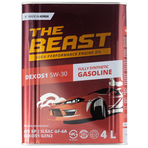 E0114L04U1 THE BEAST Синт-ое мот.масло DEXOS 1 5W-30 (4л) - 4 л