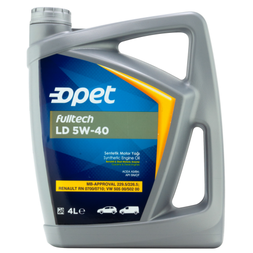 601439148 OPET Синт. мот.масло Fulltech LD 5W-40 SN A3/B4 (4л) - 4 л