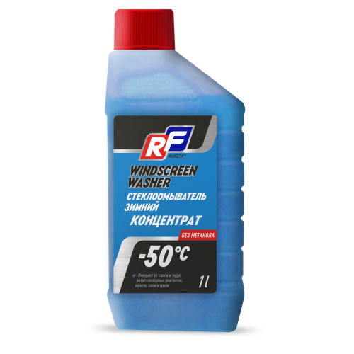 15250N RUSEFF Стеклоомыватель зимний КОНЦЕНТРАТ - 50°С (1л) - 1 л