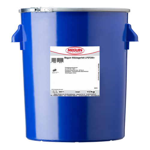 9411 Meguin Молибденовая литиевая смазка высокого давления meguin Walzlagerfett LP2F200+ (15кг) - 15 кг