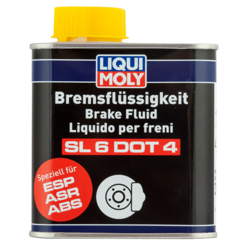 3086 LiquiMoly Тормозная жидкость Bremsflussigkeit SL6 DOT 4 (0,5л) - 0,5 л