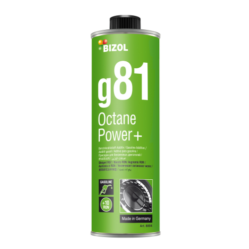 8004 BIZOL Присадка для повышения октанового числа Octane Power+ g81 (0,25л) - 0,25 л