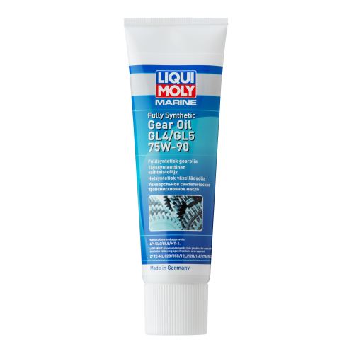 25037 LiquiMoly Синт. тр.масло д/водн.техн. Marine Gear Oil 75W-90 GL-4/GL-5/MT-1 (0,25л) - 0,25 л