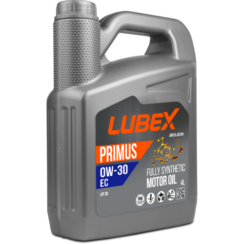 L034-1298-0404 LUBEX Синт-ое мот.масло PRIMUS EC 0W-30 SN (4л) - 4 л