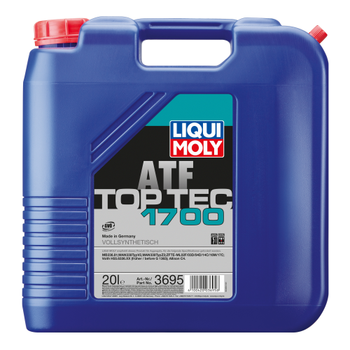 3695 LiquiMoly Синт. тр.масло д/АКПП Top Tec ATF 1700 (20л) - 20 л